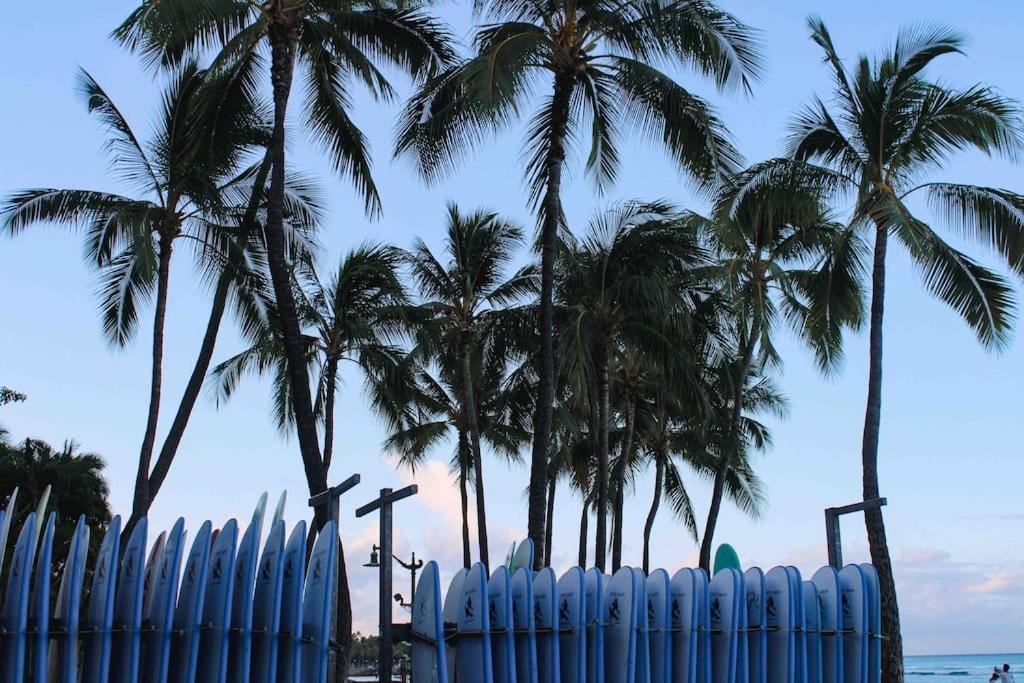 Seashore Waikiki Studio 1 Block From A Beach No Resort Fees Honolulu Ngoại thất bức ảnh