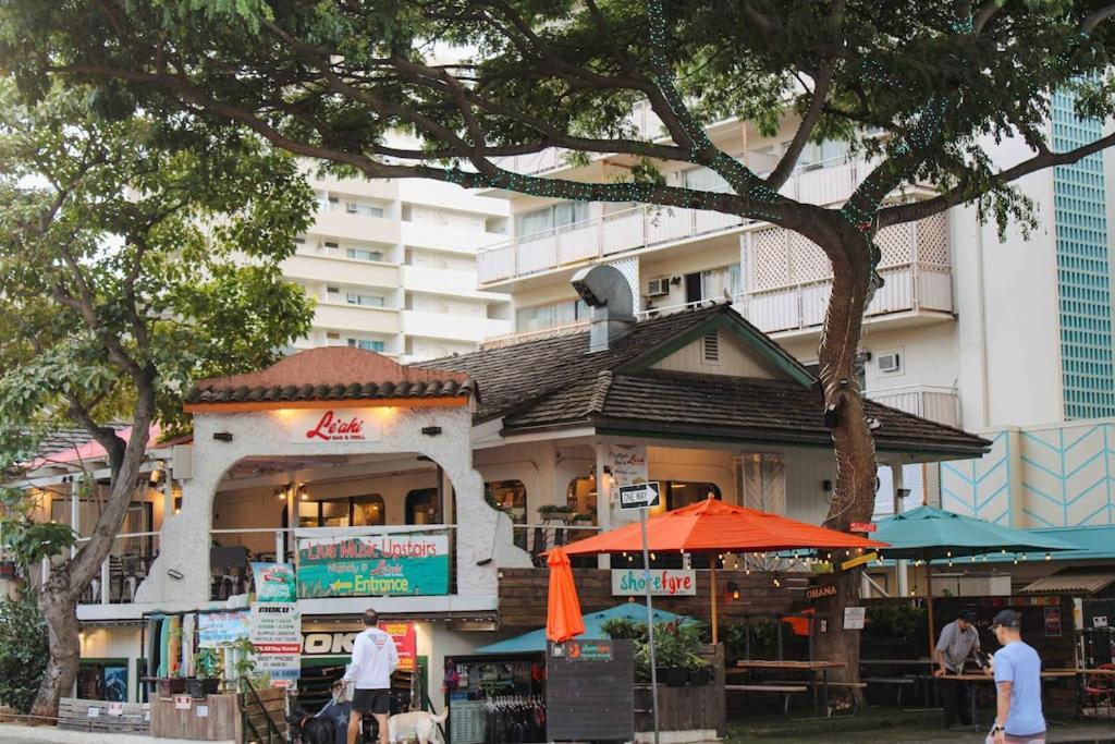 Seashore Waikiki Studio 1 Block From A Beach No Resort Fees Honolulu Ngoại thất bức ảnh